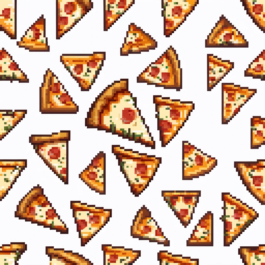 perfect triangular wedge pizza slice with crispy crust emoji