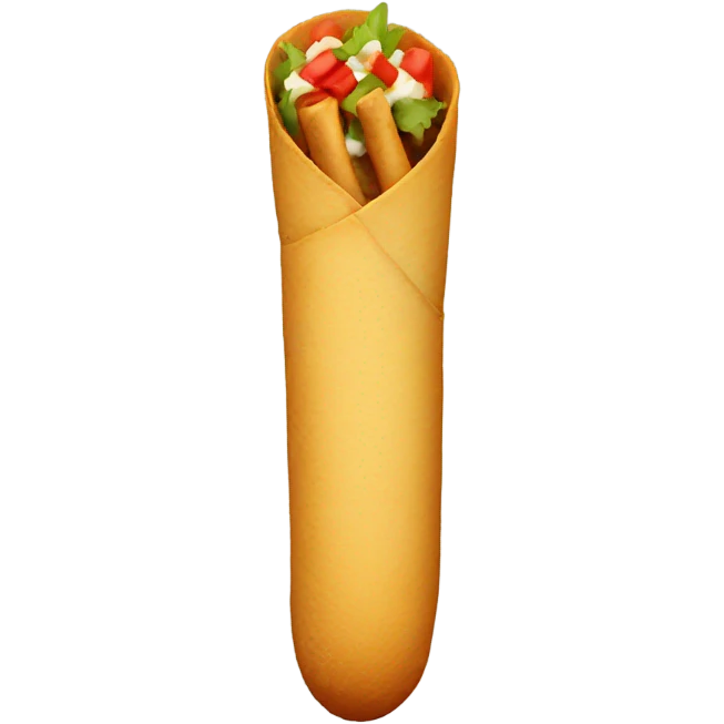 A high taquito emoji
