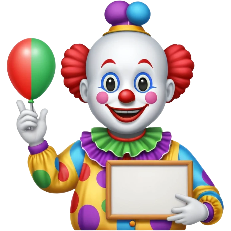 Bumba van studio 100 met een tekstbord met daarop: “Bumbaluuu!” emoji