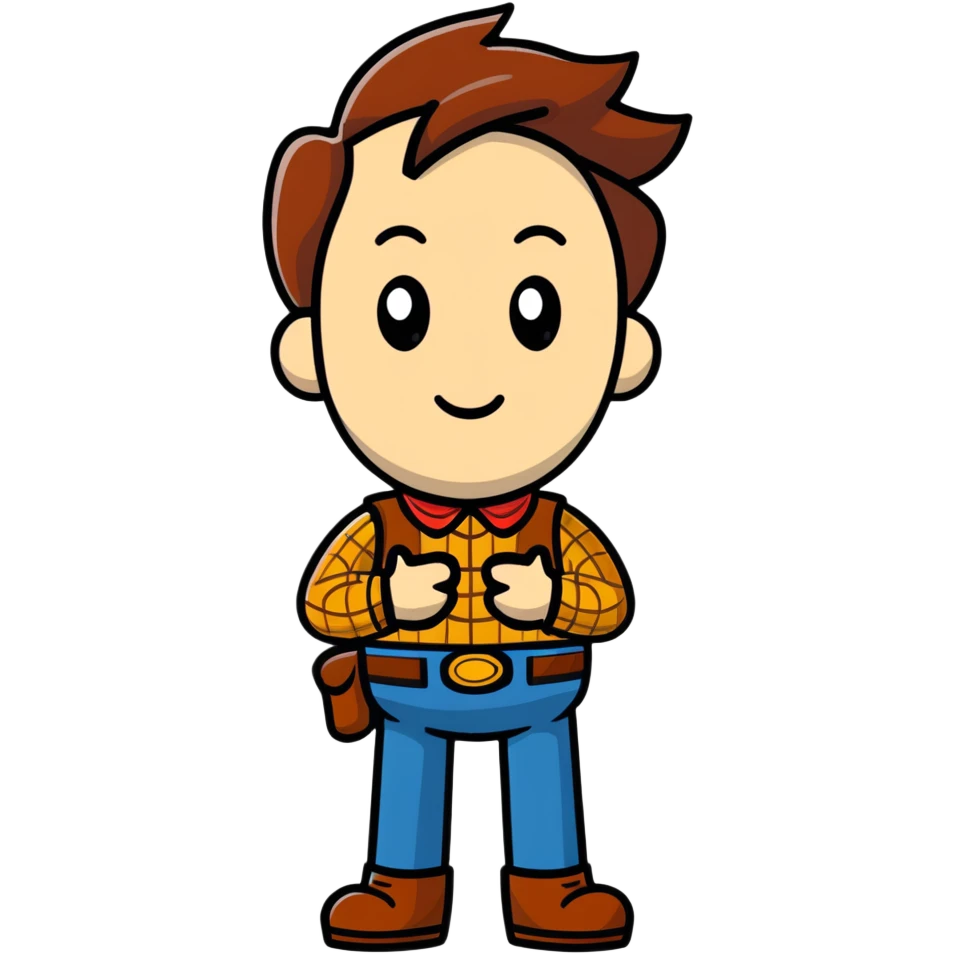 Woody from Toy Story emoji
