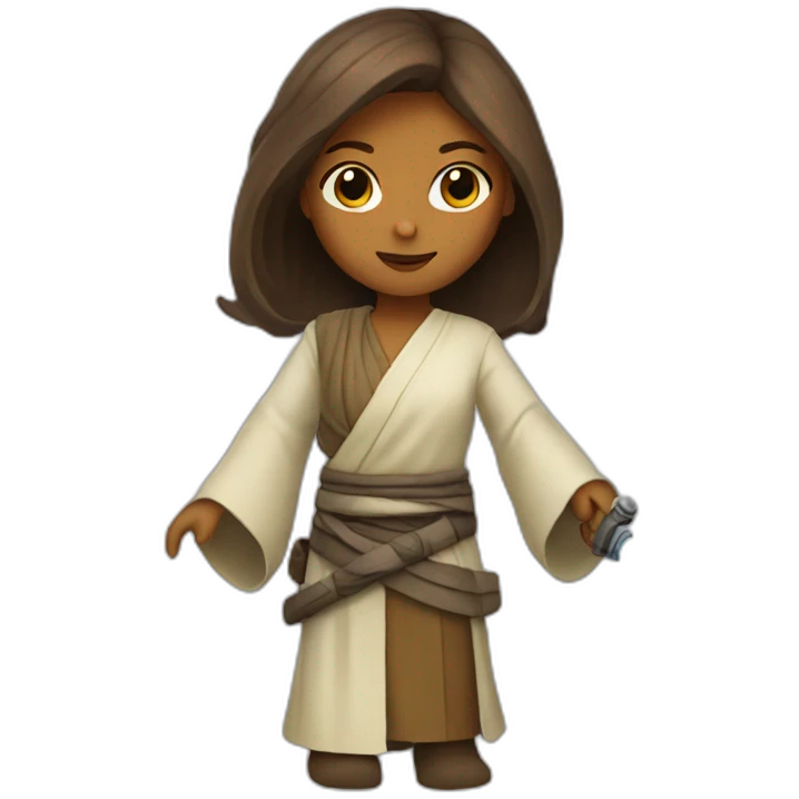 jedi girl emoji