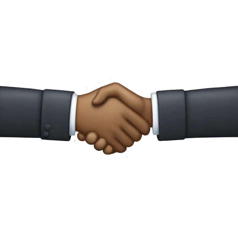 vigourus teamwork handshake emoji