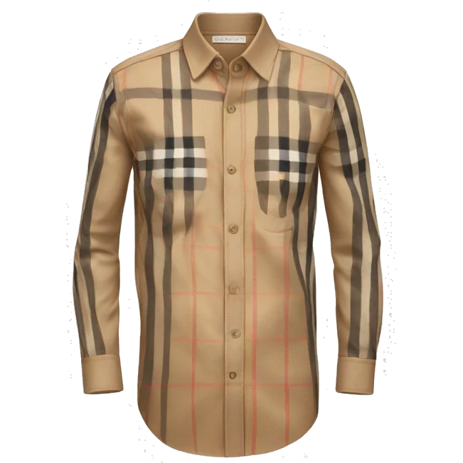 Burberry shirt emoji