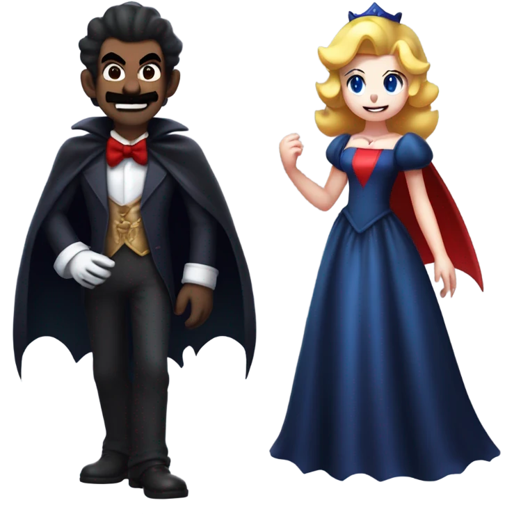 Mario vampires emoji