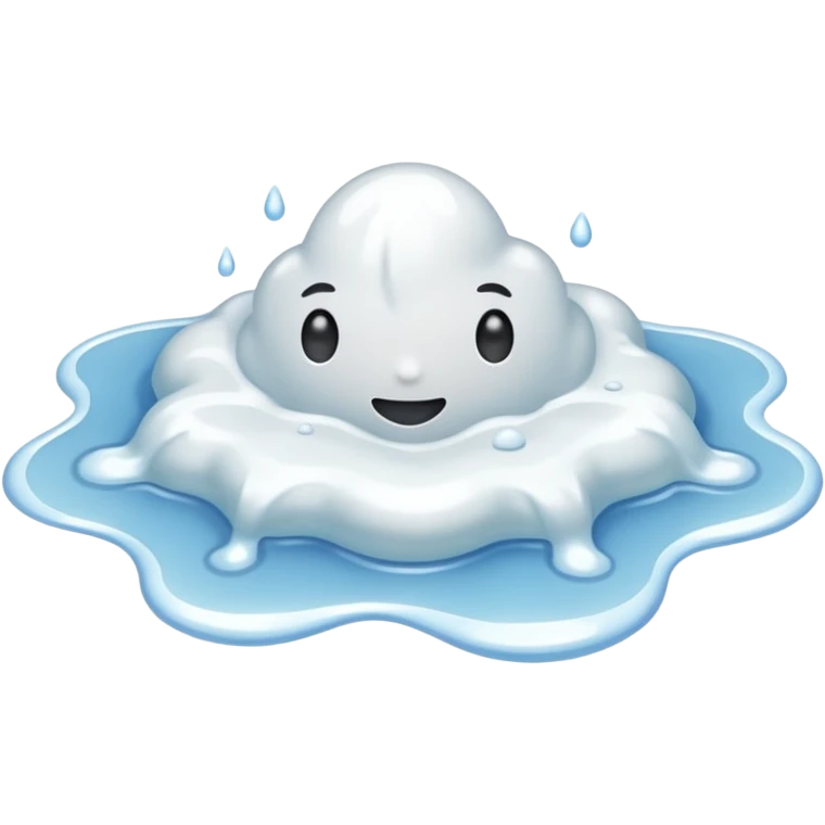 white goo emoji