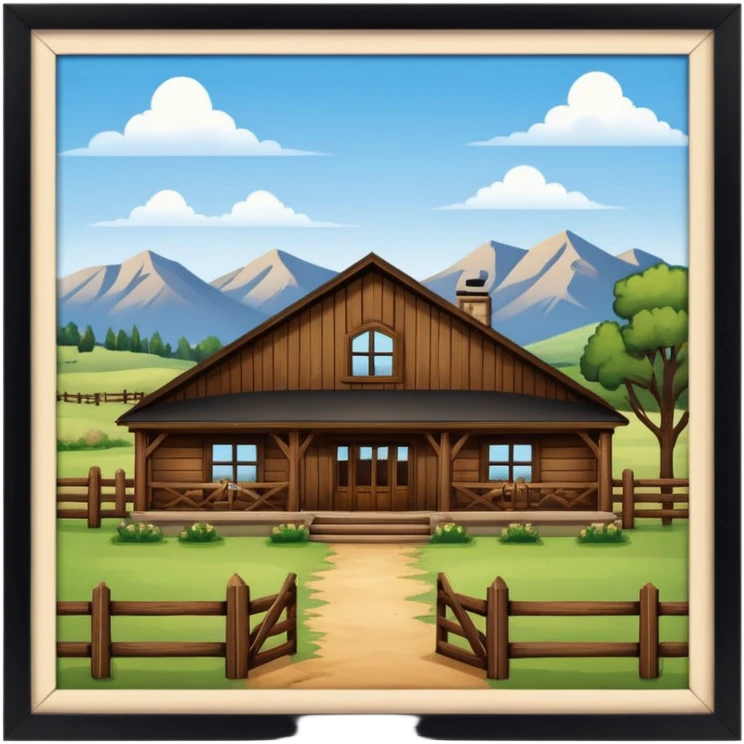 country western ranch emoji
