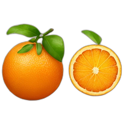 3 oranges emoji