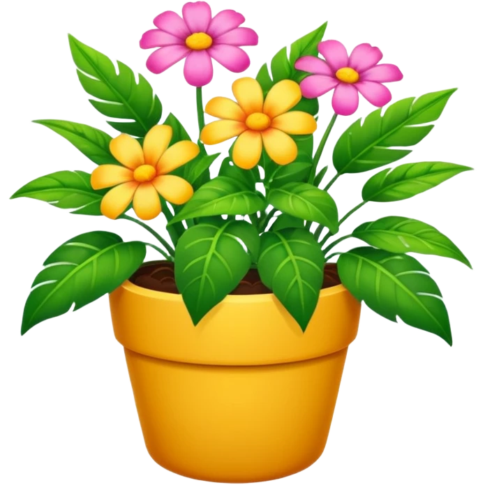 Plantas con flores emoji