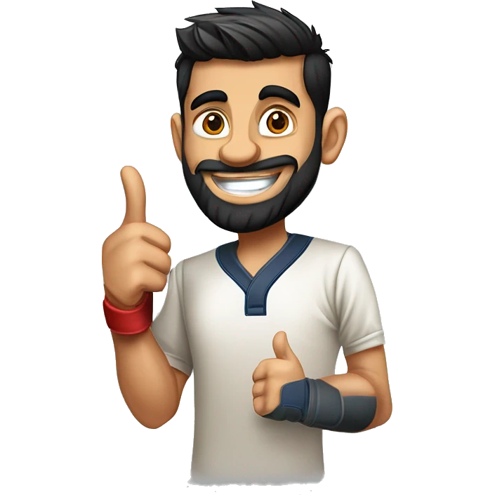 rVirat kohli with cool batting stylef:https://png.pngtree.com/png-vector/20230918/ourmid/pngtree-man-in-shirt-smiles-and-gives-thumbs-up-to-show-approval-png-image_10094381.png  emoji