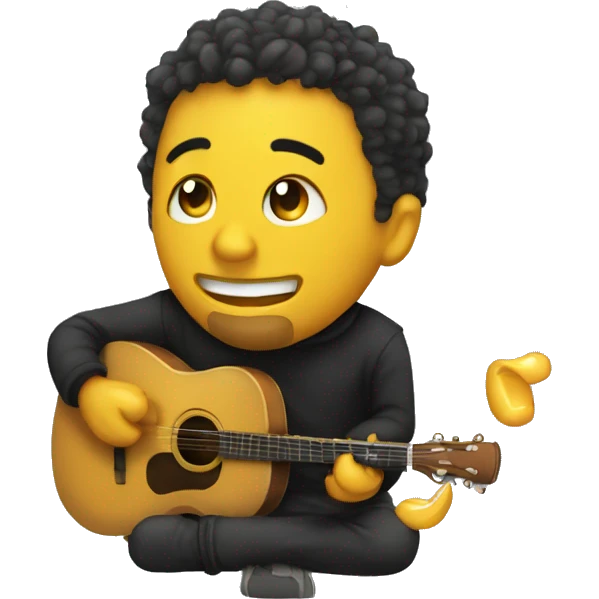Escuchando música  emoji