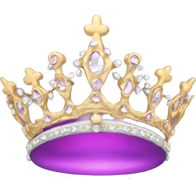 Princess crown with a tiara  emoji