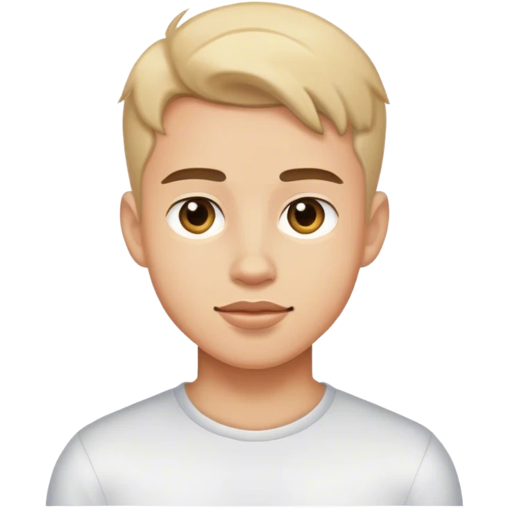 A handsome boy emoji
