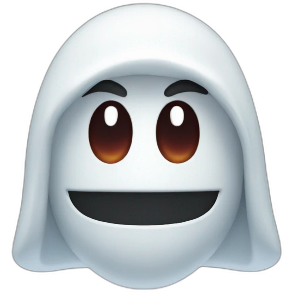 mario ghost emoji