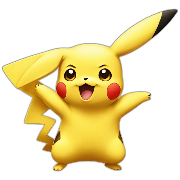 Pikachu qui fume  emoji