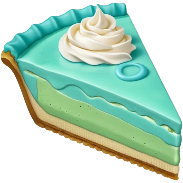 a slice of baja blast pie emoji