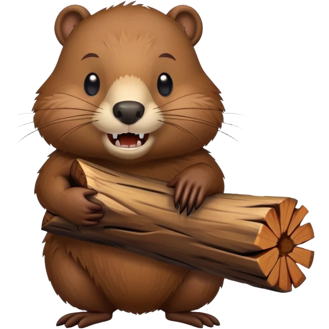 a beaver emoji