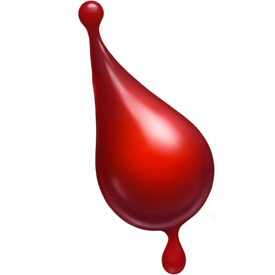Blood Drop emoji