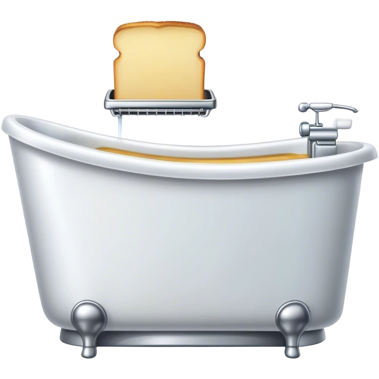 Toaster bathtub emoji