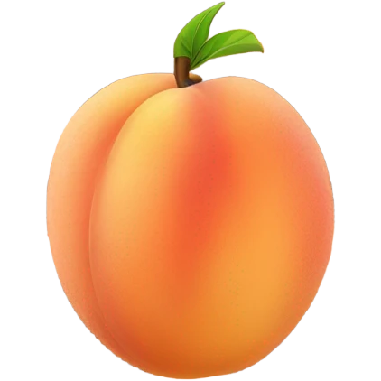 Big peach emoji