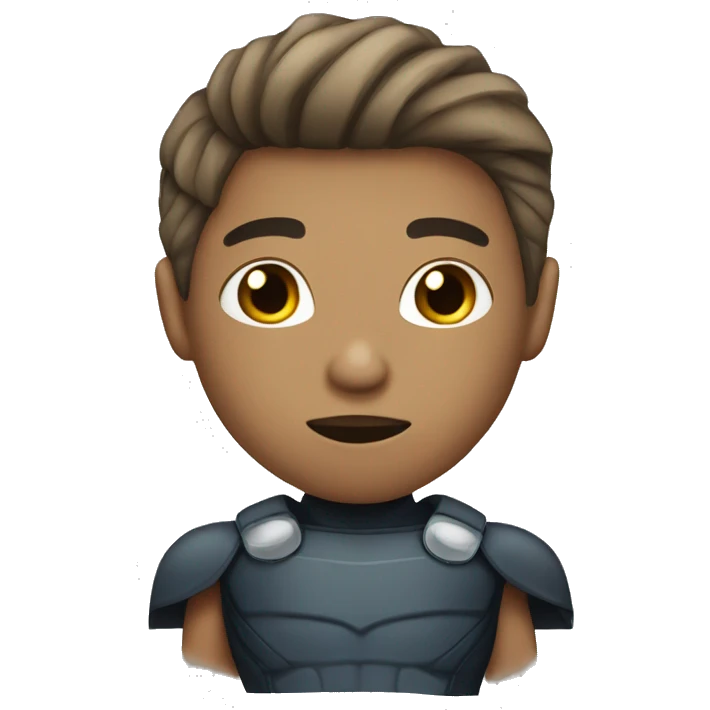 sidekick superhero bestie with bob cut hair emoji
