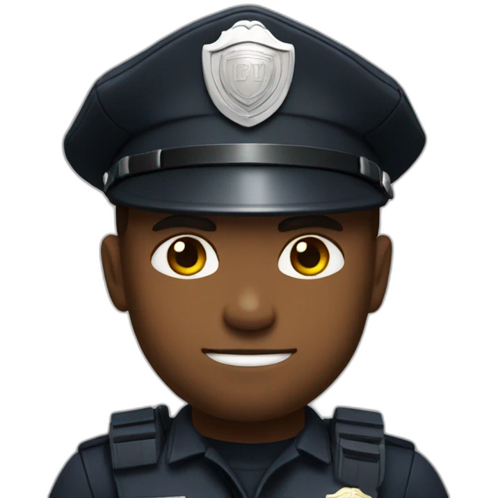 buff cop emoji