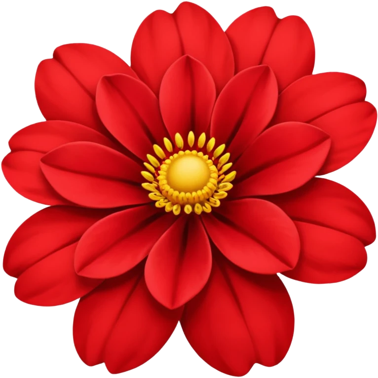 red flower emoji