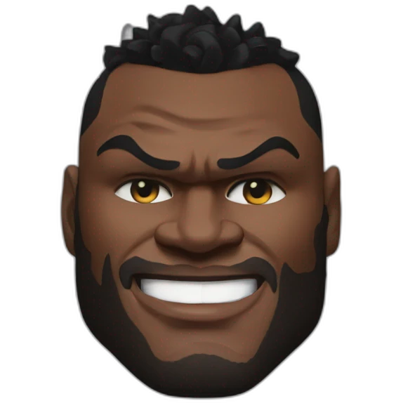 tyson fury mary francis ngannou emoji