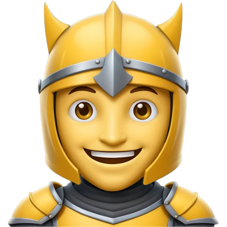 Emoticone Chevalier emoji