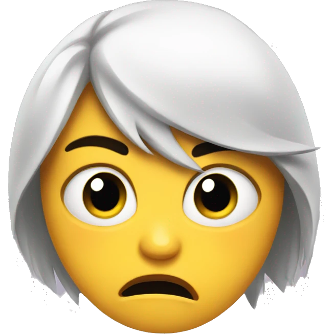 an angry chick emoji