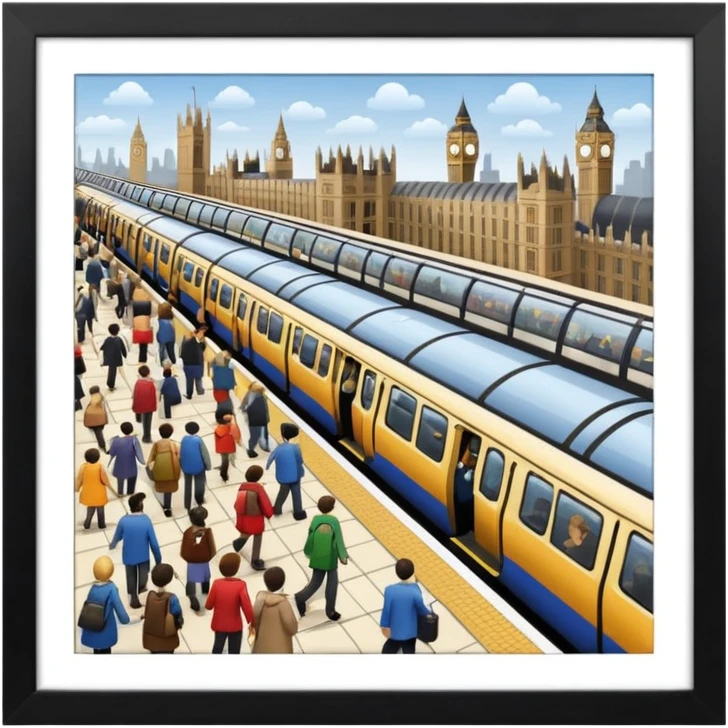 London underground emoji