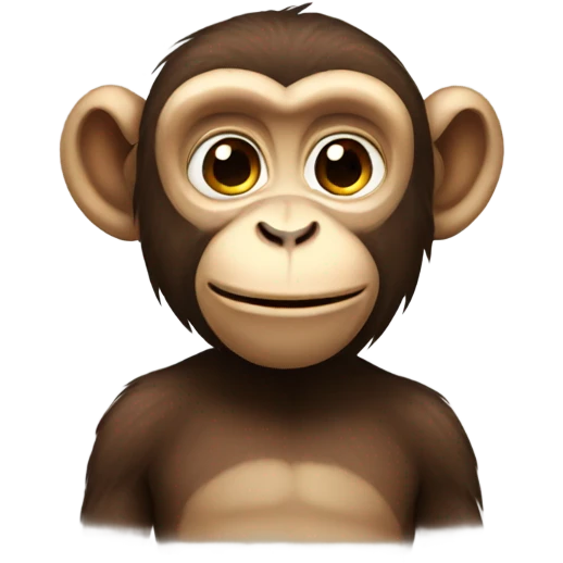 Monkey Cute emoji