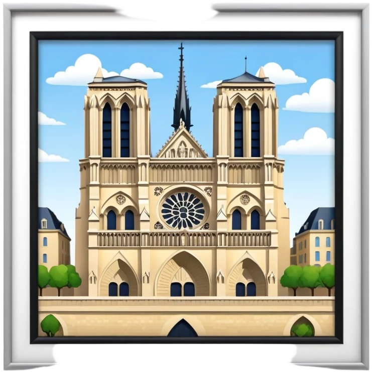 Notre dame emoji