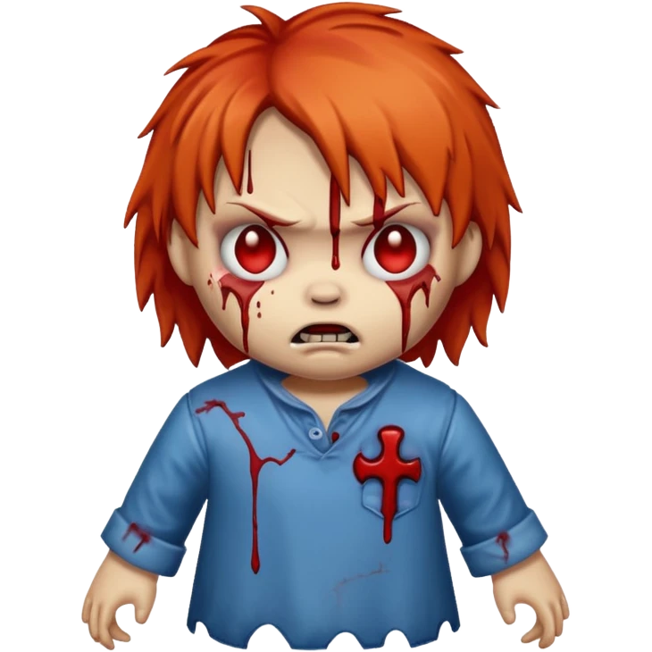 Child's Play Chuck Doll killer
 emoji