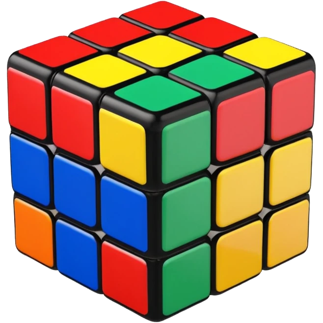 3x3 Rubik's Cube emoji