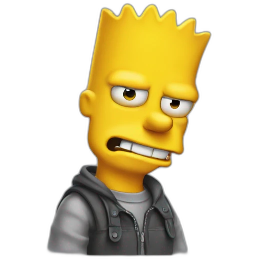 Bart Simpson emoji