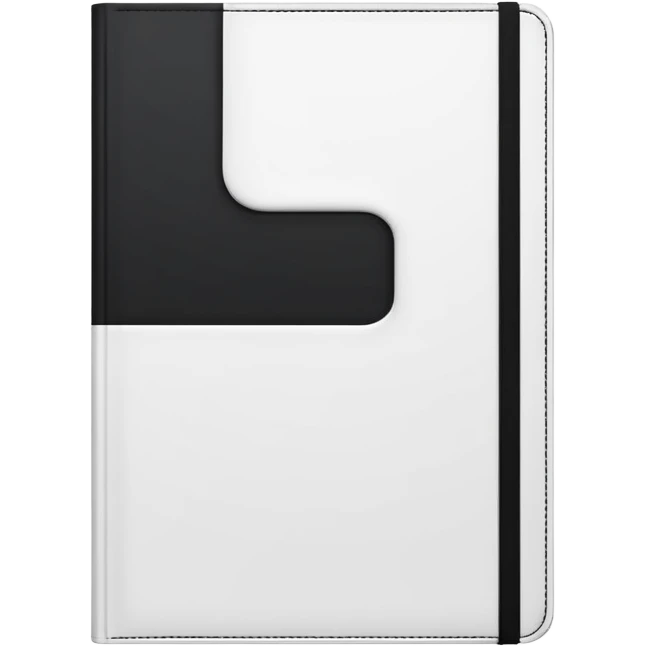 I want you to create a notebook with this cover emoji