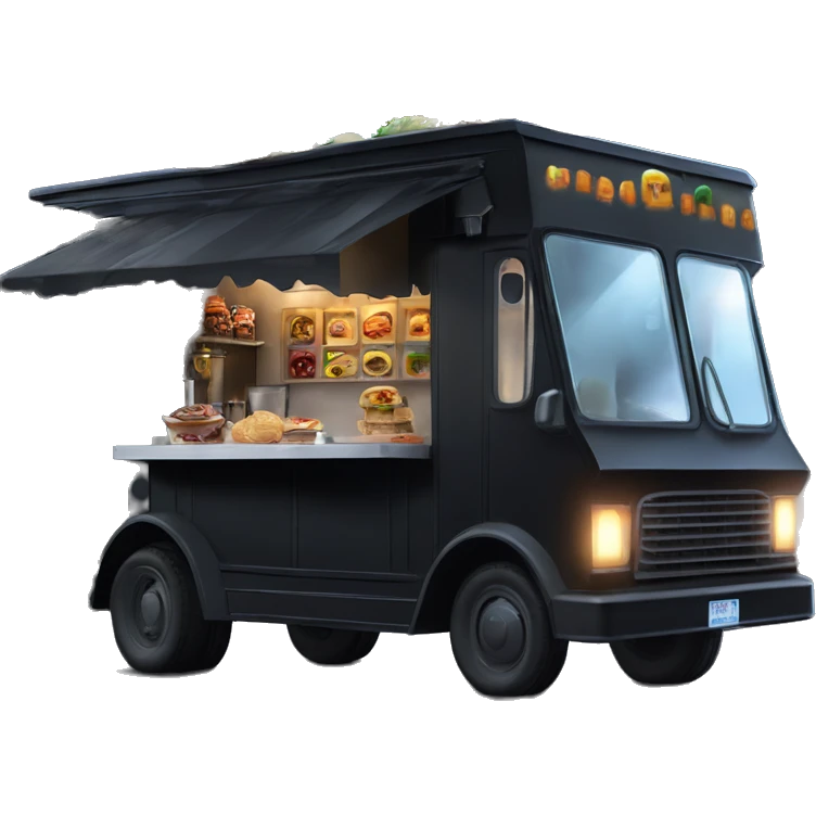 Reality Darth Vader’s haunted dream house on food truck  emoji
