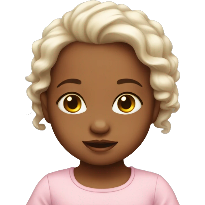 Baby girl Emilia emoji