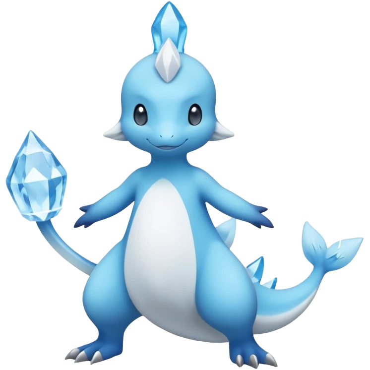 Amaura-Aurorus-Pokémon (full body) emoji