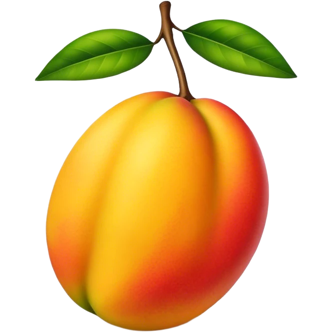 Cuva de mango emoji