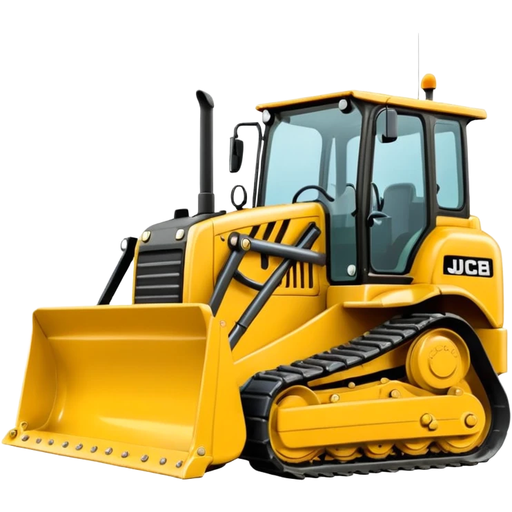 Jcb buldoger emogi emoji