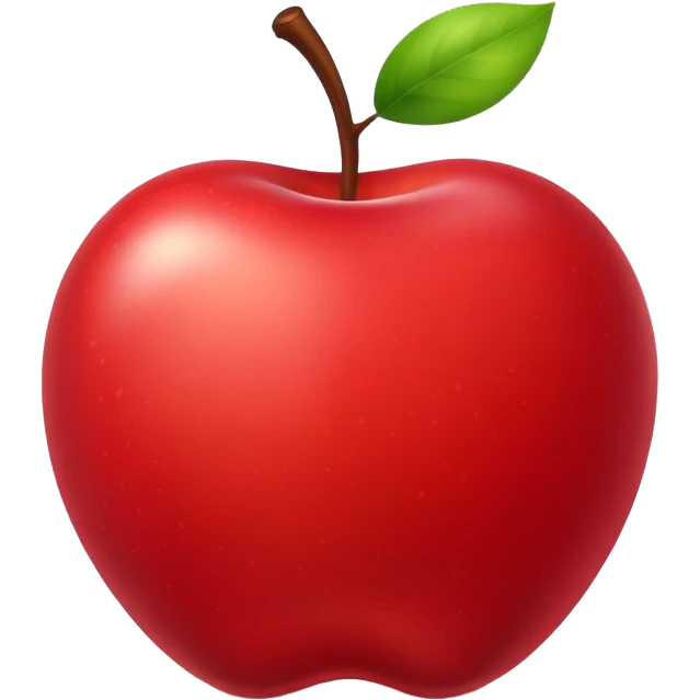 Minecraft apple emoji