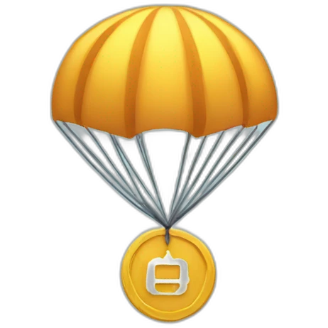 Airdrop crypto emoji