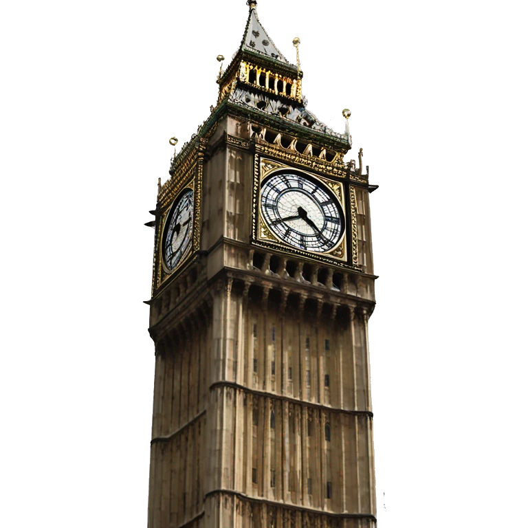 big ben london emoji
