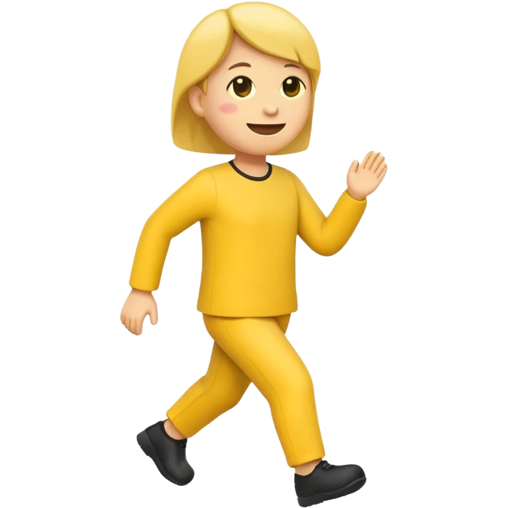 walking emoji but no legs emoji
