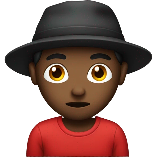 robber with red shirt emoji