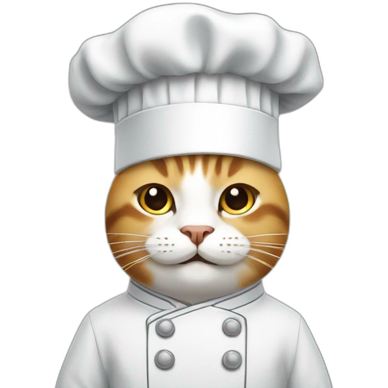 cat chef emoji