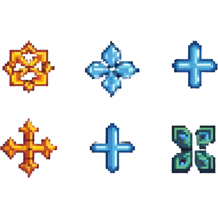 four elements symbols emoji