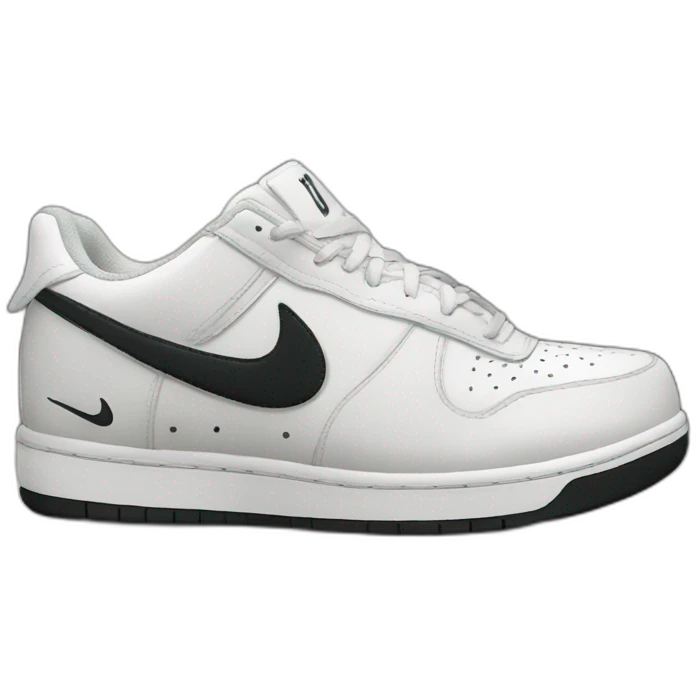 Nike sneaker Apple style emoji