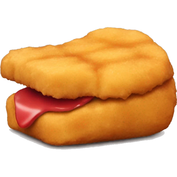 Dino chicken nugget emoji